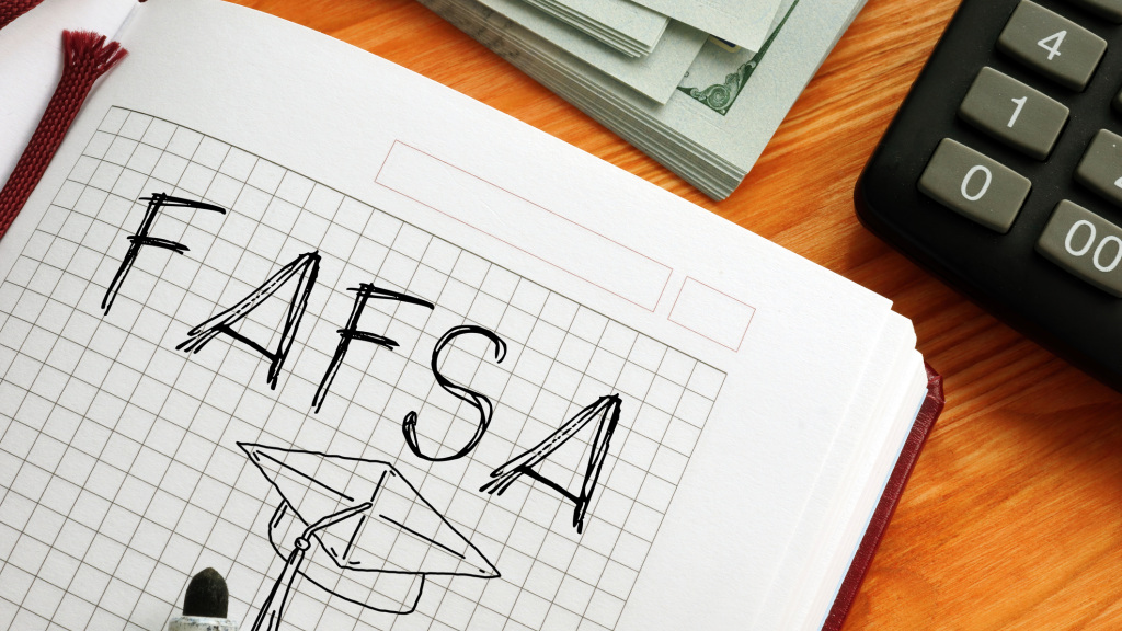 FAFSA stock photo