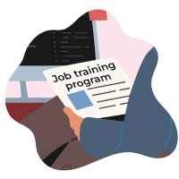 Job training program handout